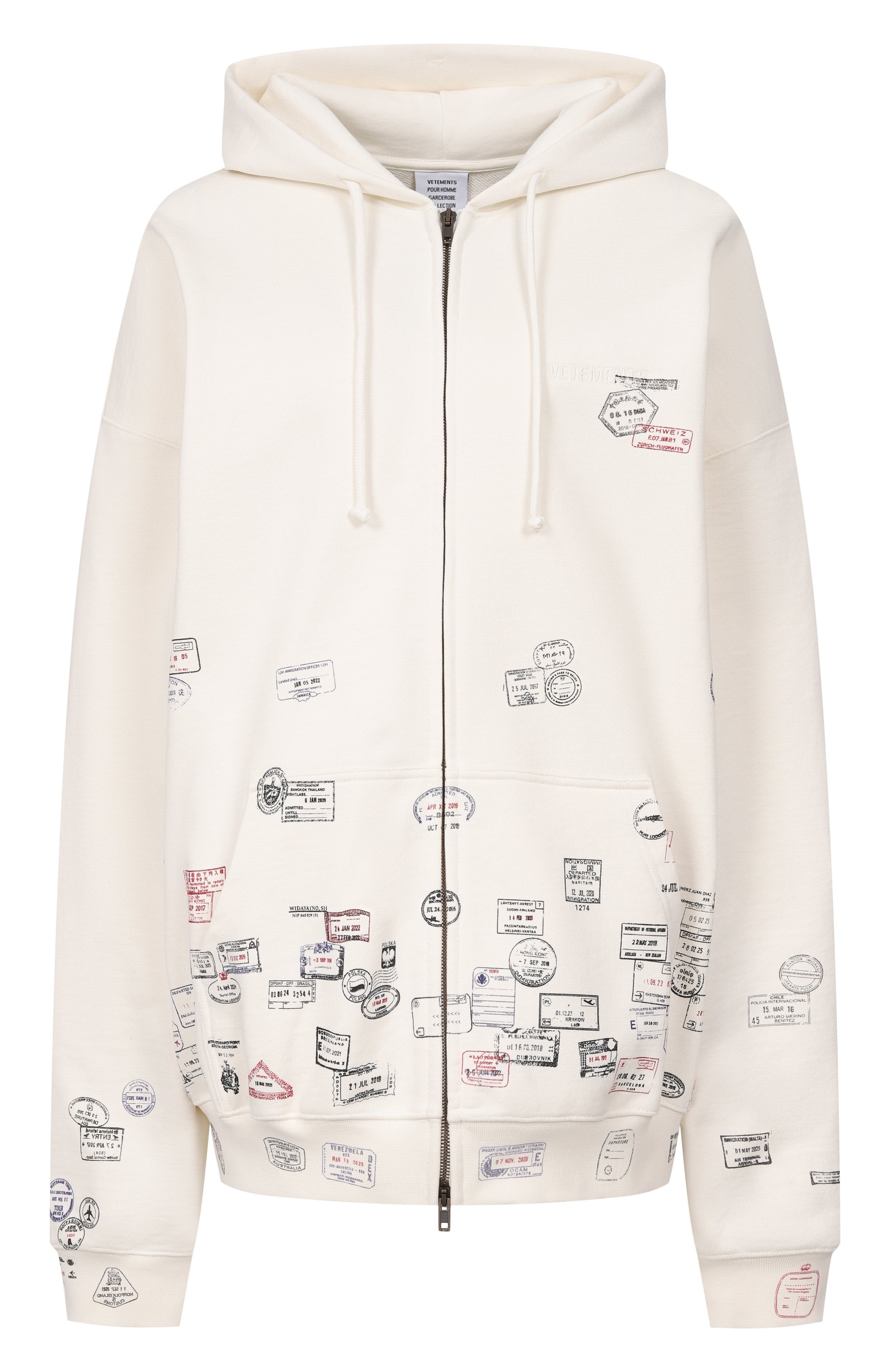  Хлопковая толстовка VETEMENTS, арт. ME76ZU232V/1302 M0LLET0N, фото 1