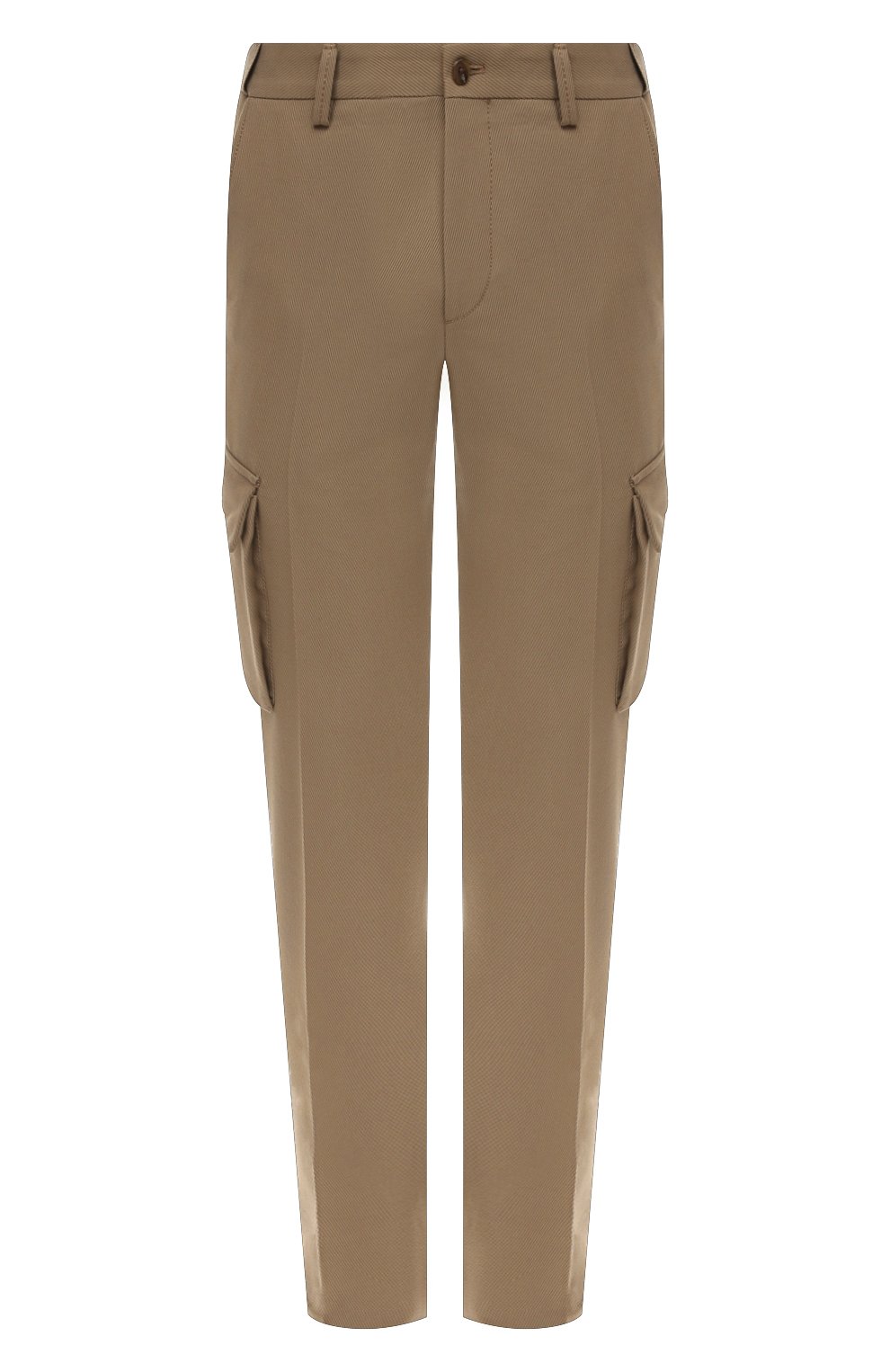 Брюки-карго из хлопка и шерсти CORNELIANI, арт. 894L02-2118200/00, фото 1