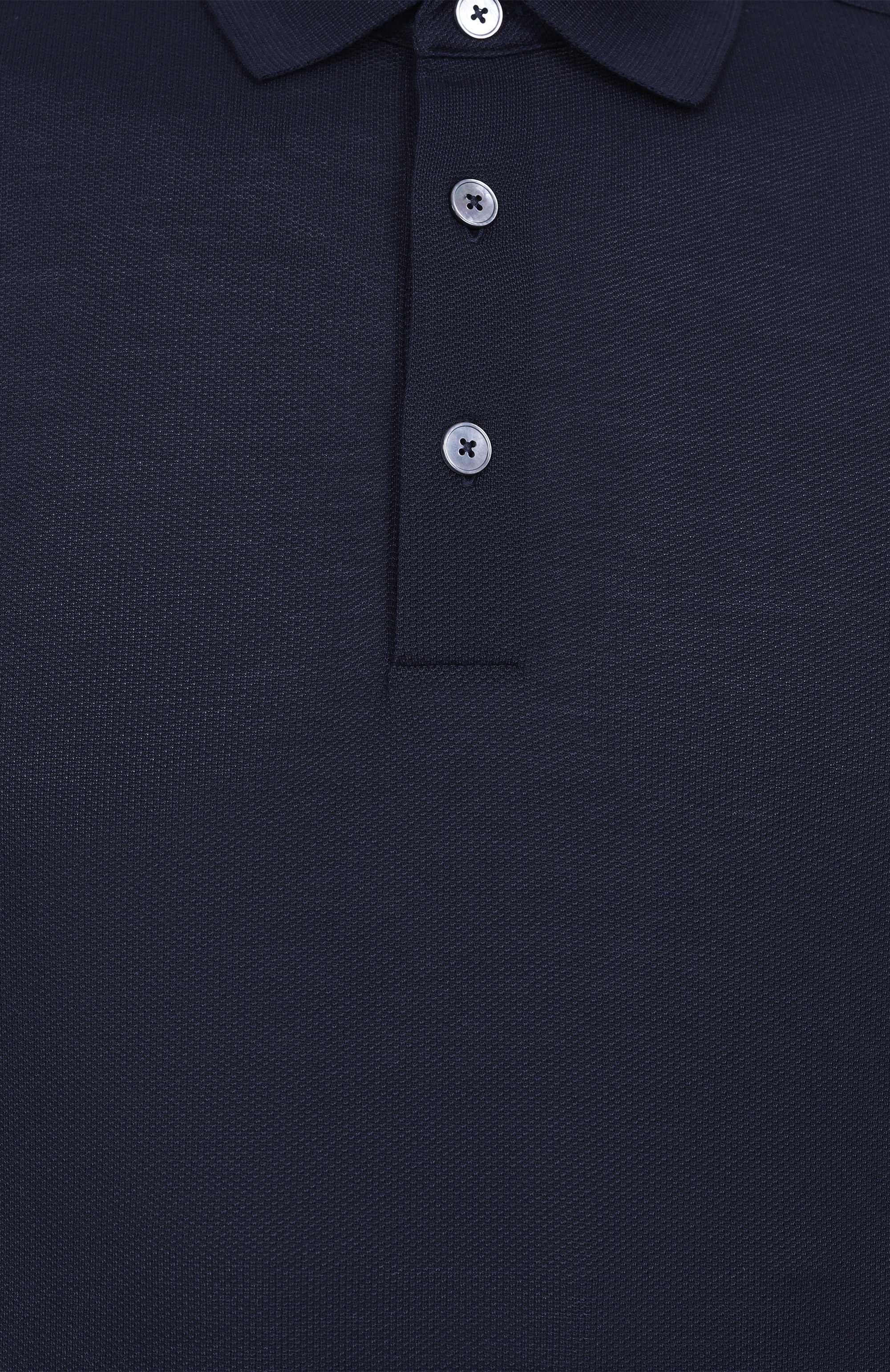 Поло из хлопка и шелка ZEGNA, арт. F786/UF341A9, фото 6