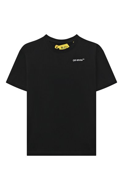 Хлопковая футболка OFF-WHITE, арт. OBAA005C99JER0011018, фото 1