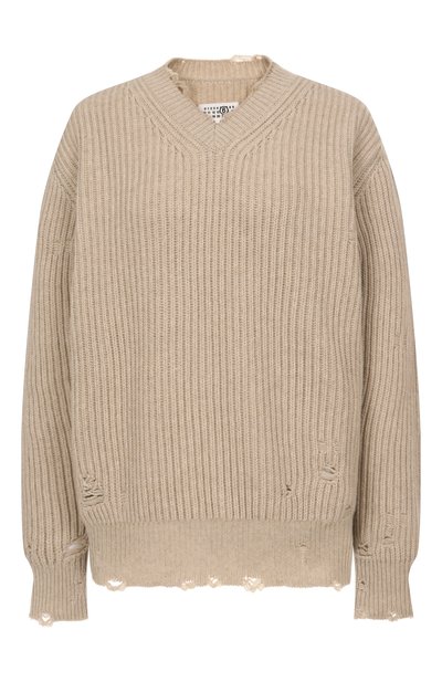 Женский шерстяной свитер MM6, арт. S52HN0011/M13138