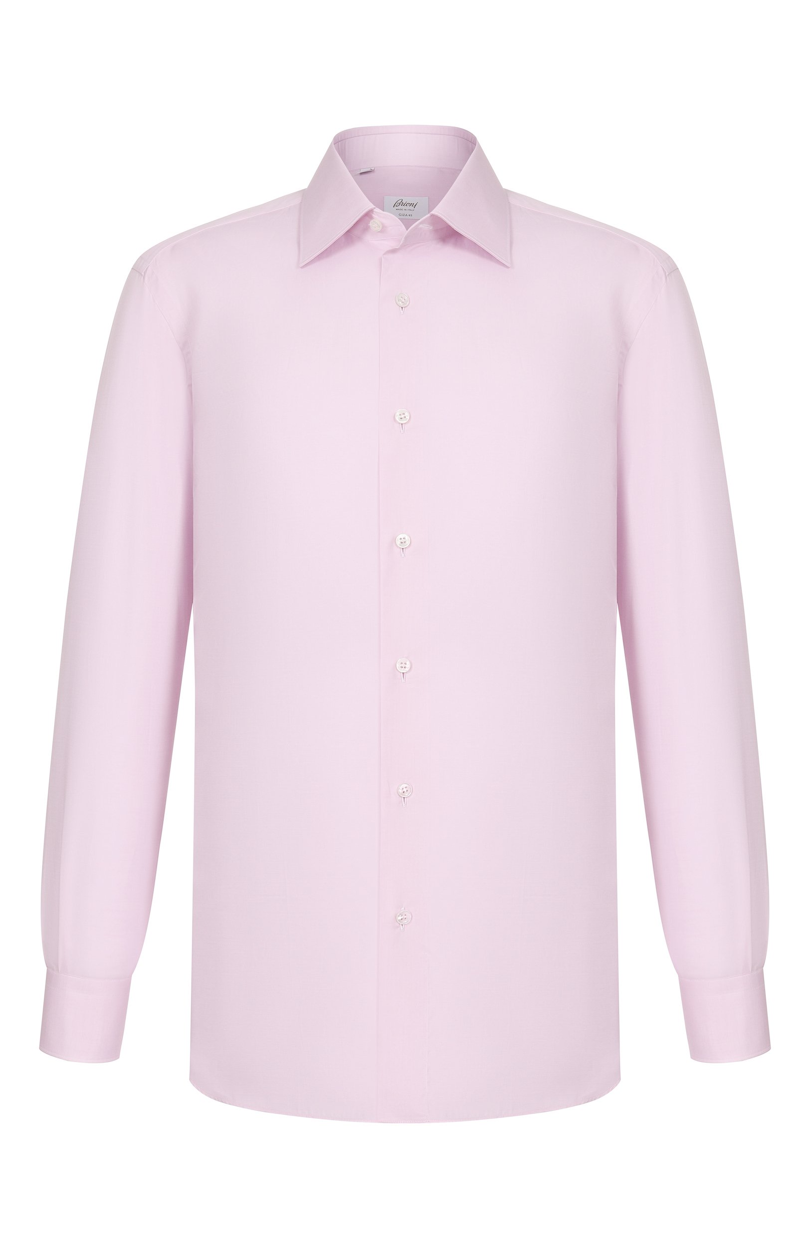 Шерстяная сорочка BRIONI светло-розового цвета по цене 192500 руб., арт. RCB40L/PZ033, фото 1 Шерстяная сорочка BRIONI, арт. RCB40L/PZ033, фото 1