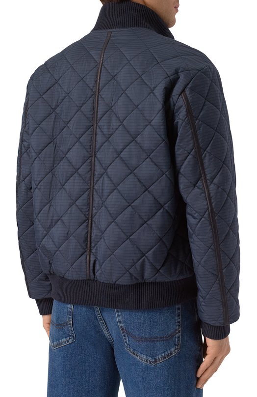 Утепленный бомбер Zilli ZSSW38M2003V00000 Синий  ZSSW38M2003V00000 Фото 4