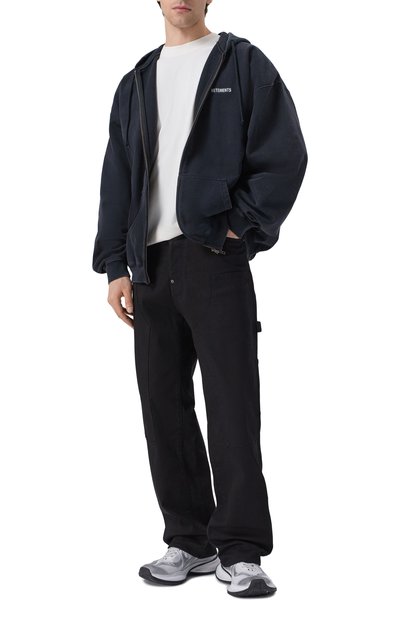 Женский хлопковая толстовка VETEMENTS, арт. ME76ZU136B/1302 M0LLET0N