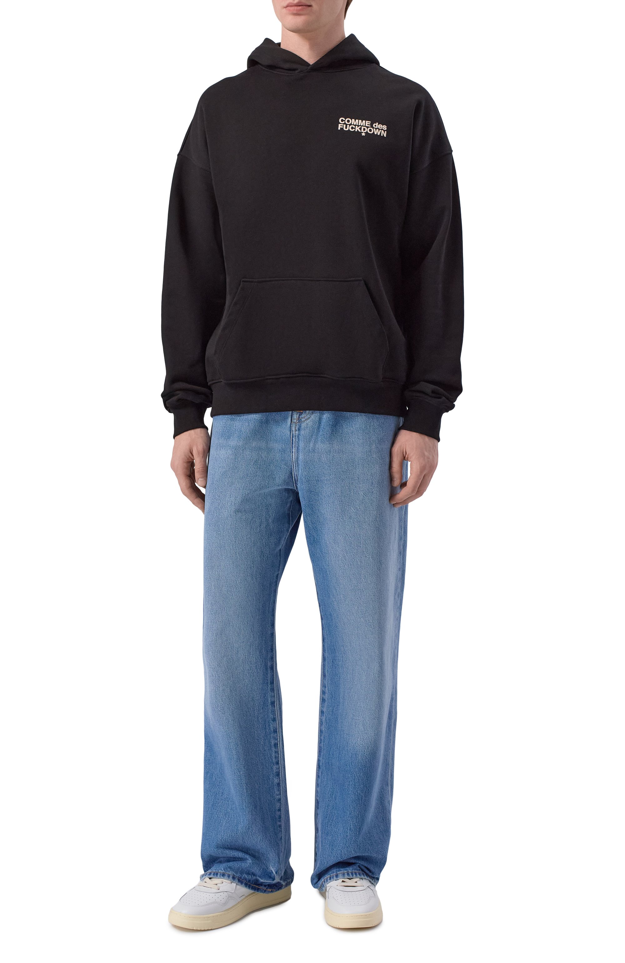 Хлопковое худи COMME DES FUCKDOWN, арт. CFABM01933, фото 2