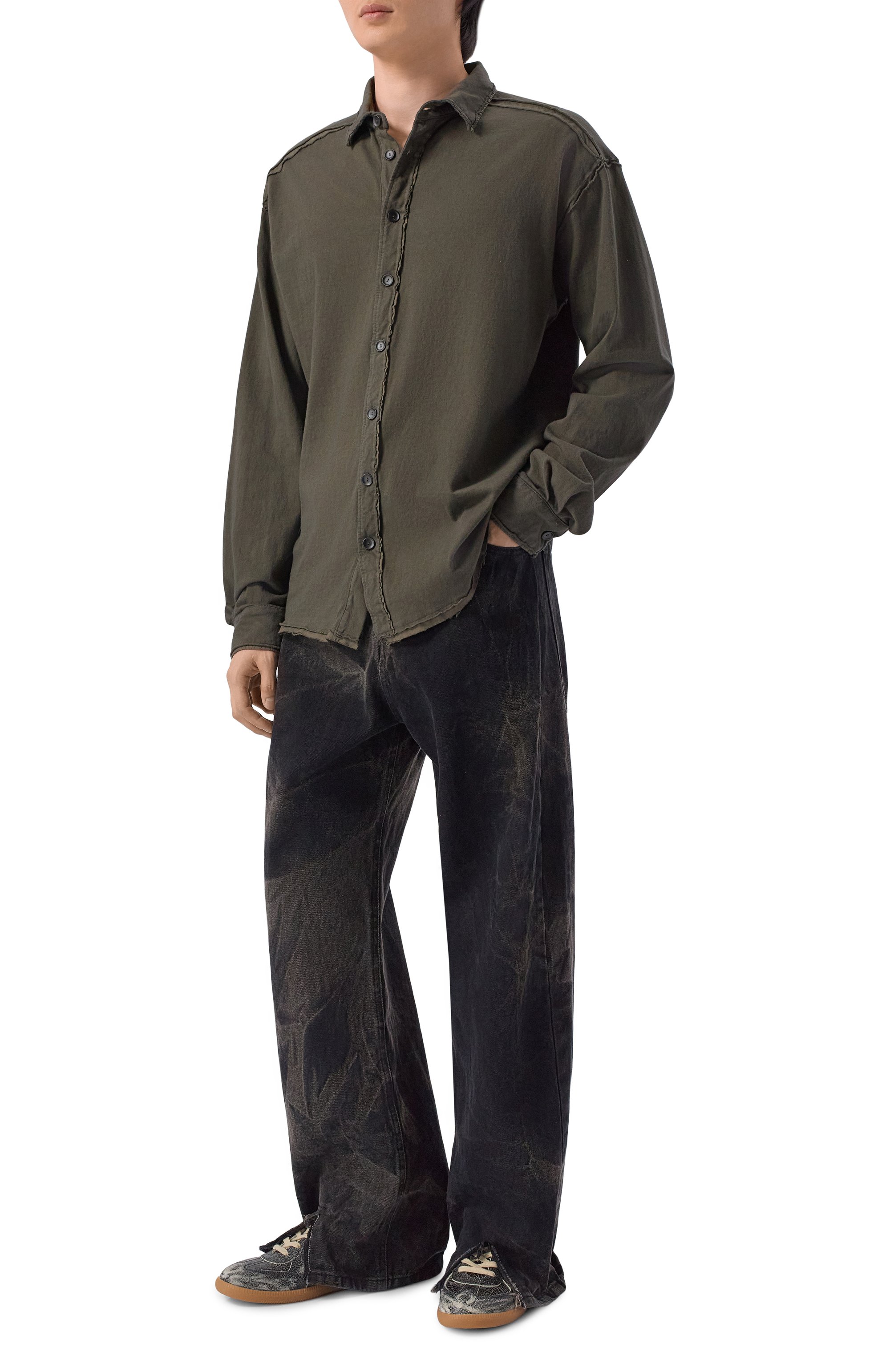 Хлопковая рубашка ANDREA YA'AQOV, арт. 26MGUW16, фото 2