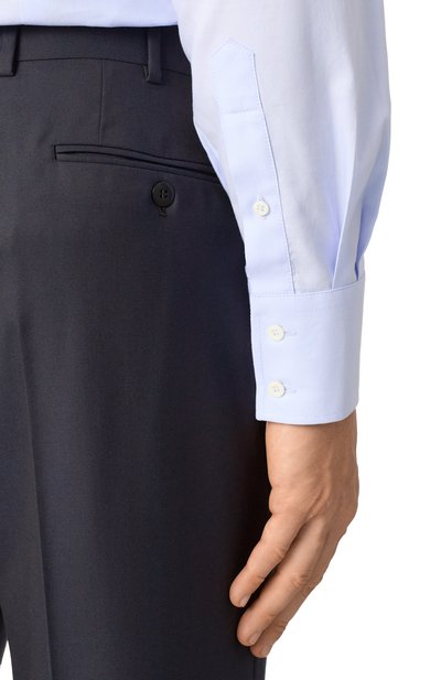 Хлопковая рубашка BRUNELLO CUCINELLI, арт. MB6971716, фото 5