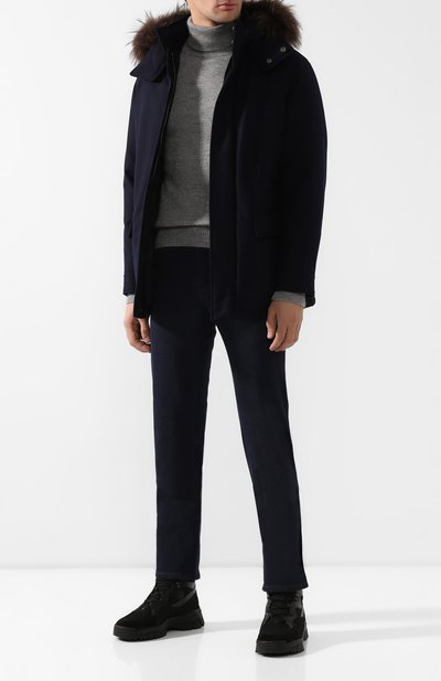 Комбинированные ботинки TOD’S, арт. XXM81B0BZ11MBF, фото 2