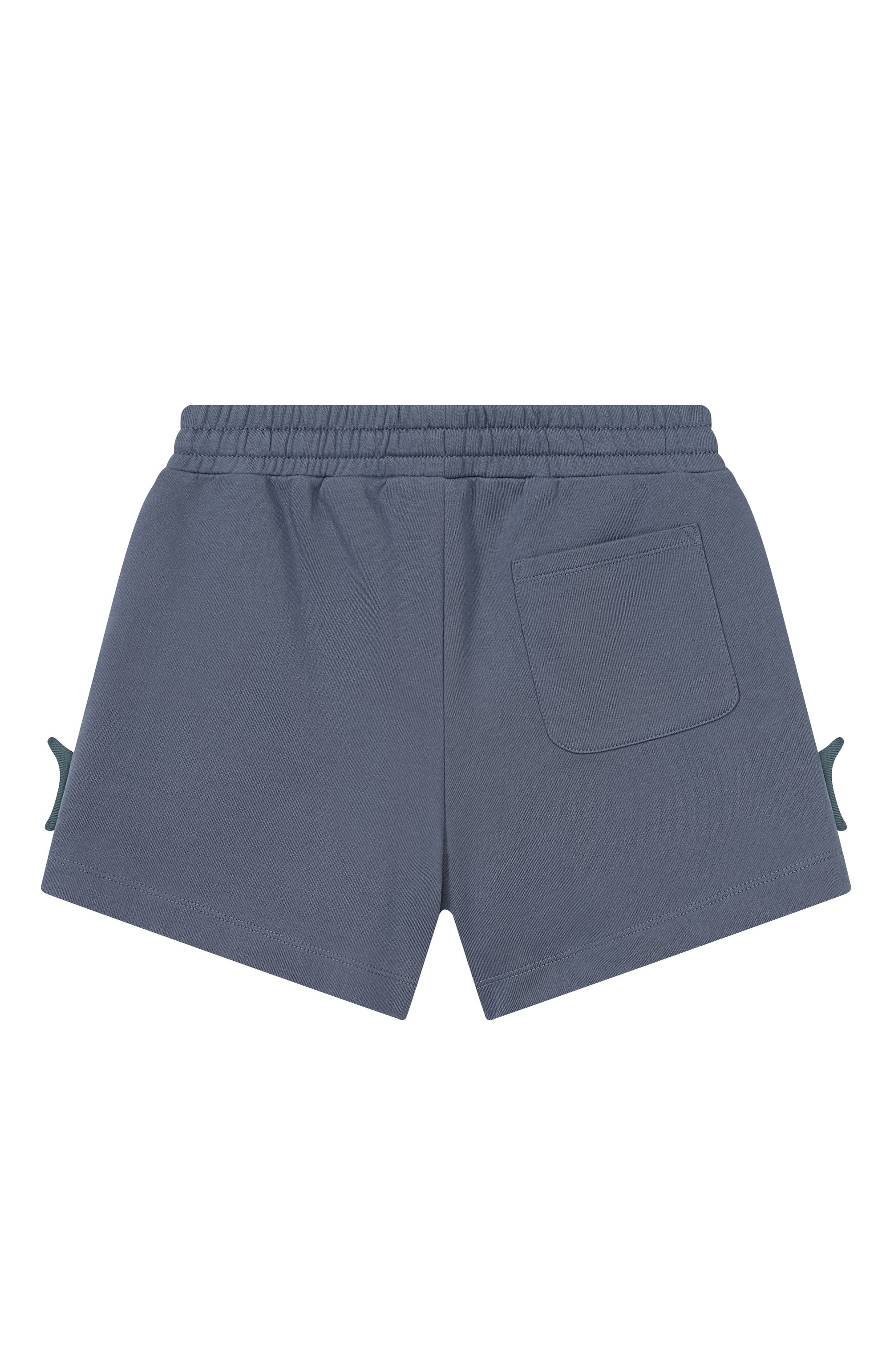 Хлопковые шорты STELLA MCCARTNEY тёмно-голубого цвета по цене 11500 руб., арт. TY6P99, фото 2 Хлопковые шорты STELLA MCCARTNEY, арт. TY6P99, фото 2