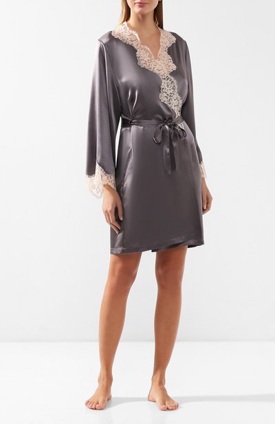 Шелковый халат MARJOLAINE, арт. 3FLA2001_5418, фото 2