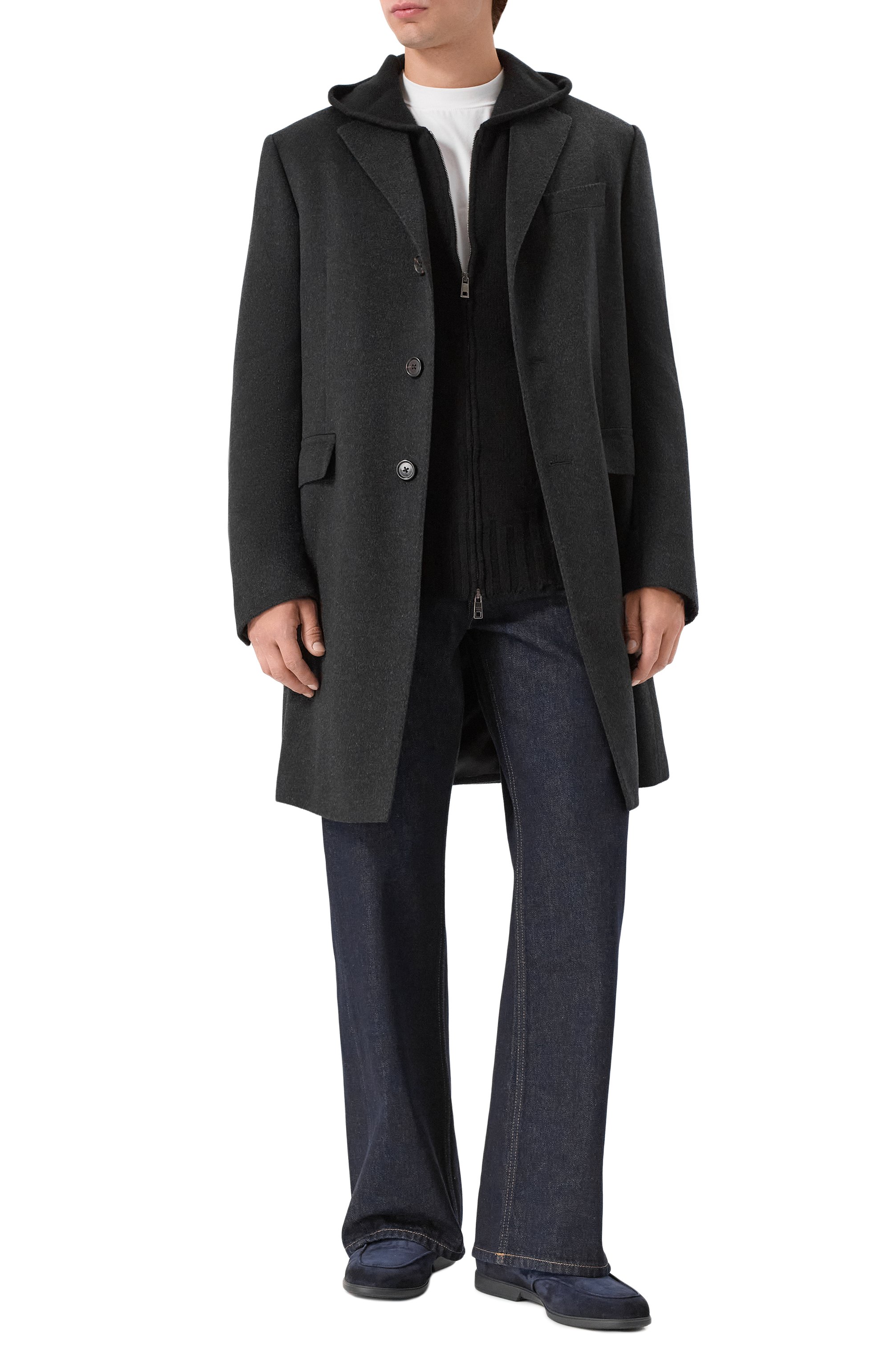 Шерстяной кардиган GIORGIO BRATO, арт. MGU26F501SWTM, фото 2