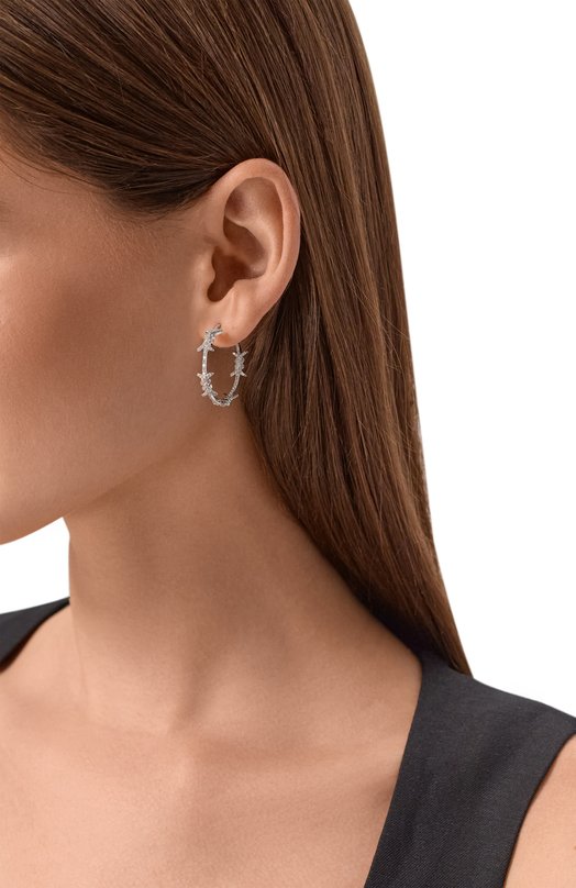 Серьги Caviar jewellery TL016 Серебряный  TL016 Фото 2