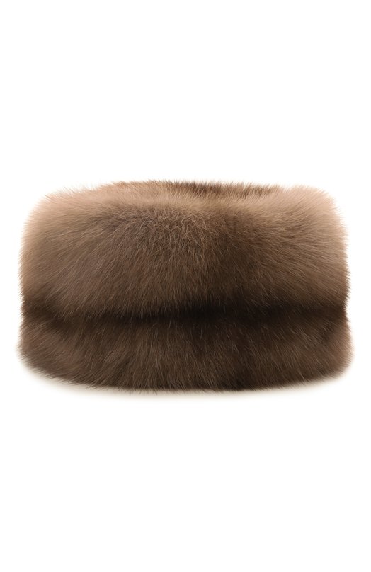 Шапка Slavic из меха соболя Black Sable BS-24003PB Бежевый BS-24003PB