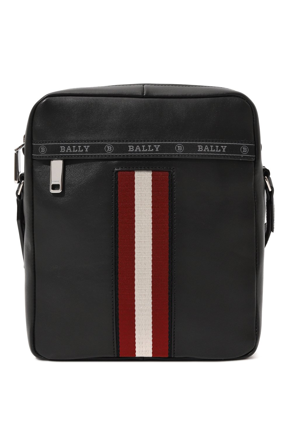 Кожаная сумка BALLY черного цвета по цене 74500 руб., арт. 595821/22352, фото 1 Кожаная сумка BALLY, арт. 595821/22352, фото 1