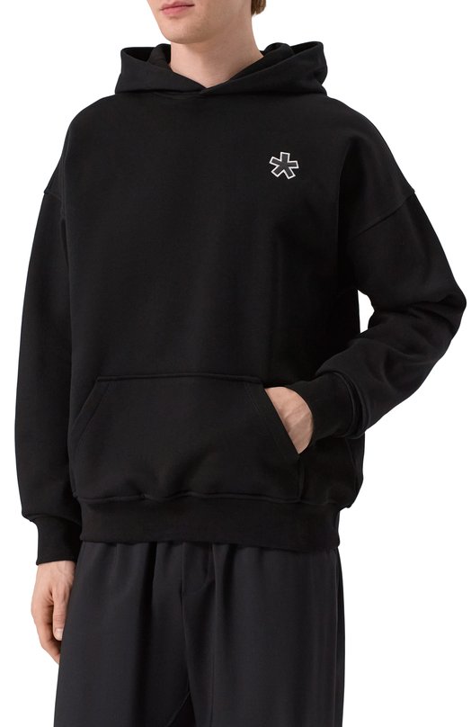 Хлопковое худи Comme des Fuckdown CFABM01854 Чёрный  CFABM01854 Фото 3