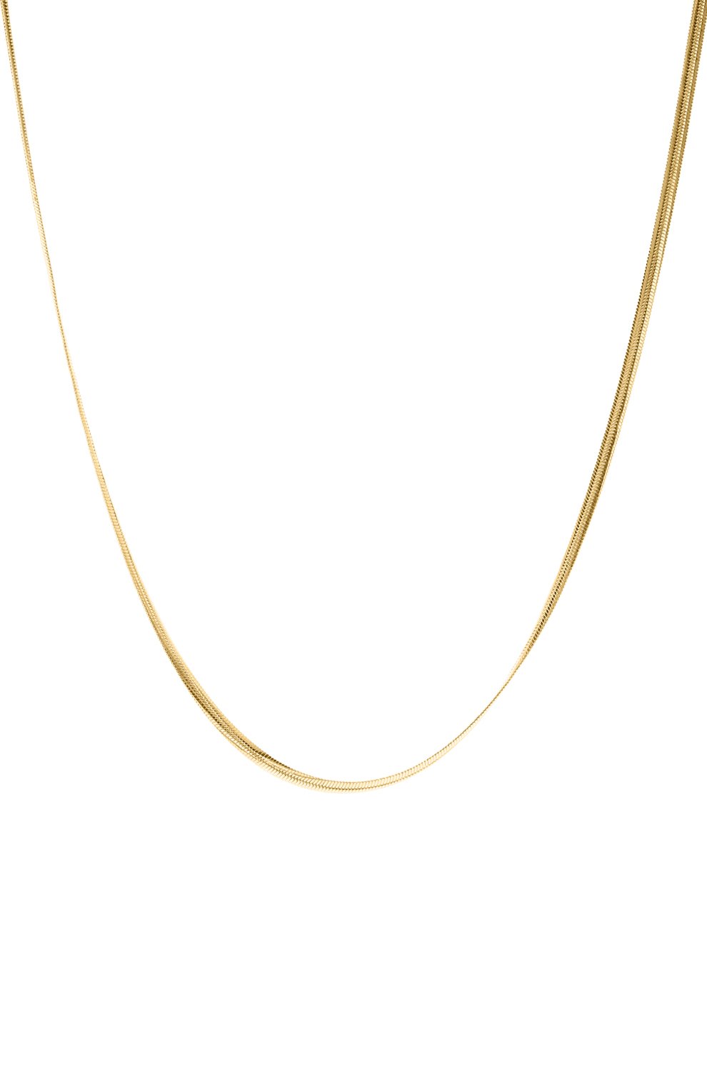 Цепь кобра JEWLIA золотого цвета по цене 8000 руб., арт. JR-0,35/40п, фото 3 Цепь кобра JEWLIA, арт. JR-0,35/40п, фото 3