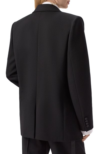 Шерстяной жакет SAINT LAURENT, арт. 818718/Y7E63, фото 4