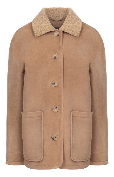 Женская двусторонняя дубленка MASLOV, арт. SD032