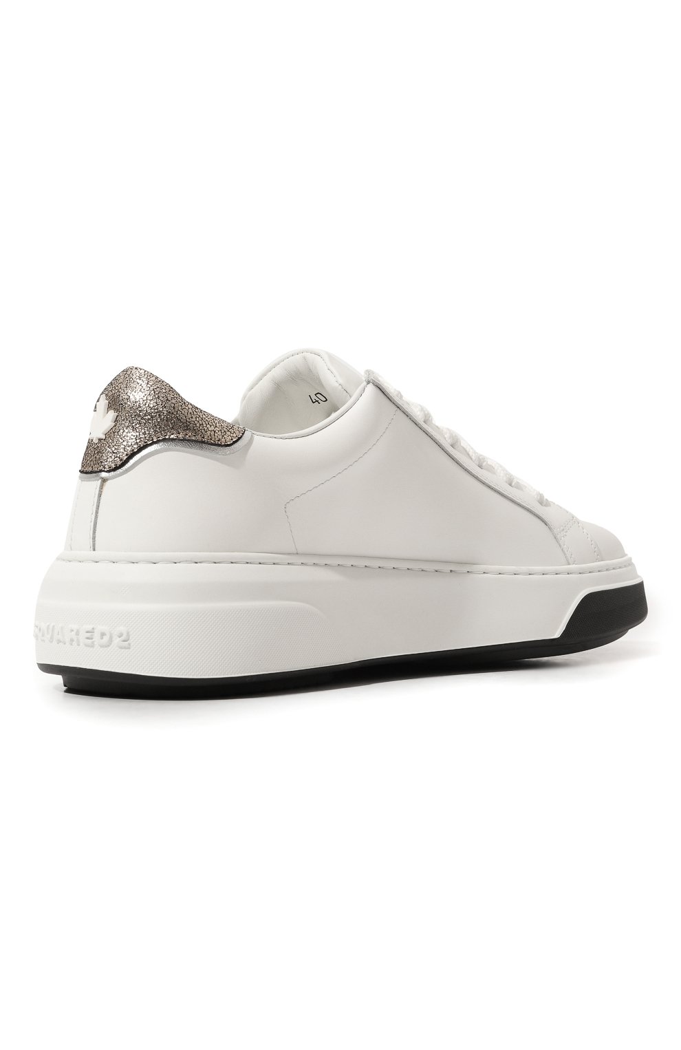 Кожаные кеды DSQUARED2, арт. SNW0146 01505909, фото 5