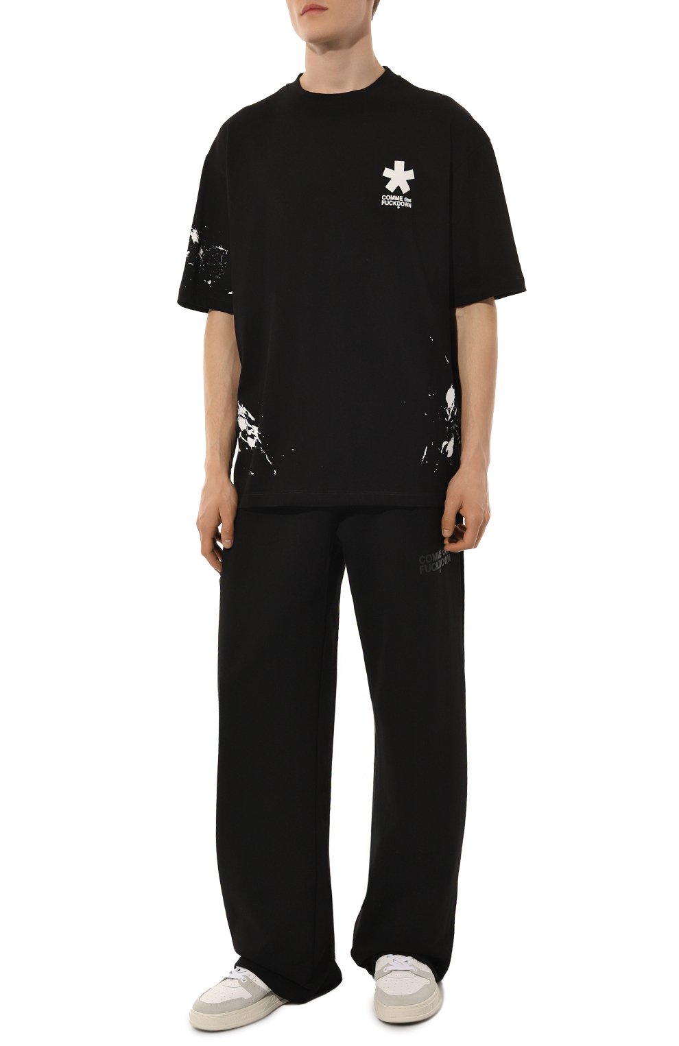 Хлопковая футболка COMME DES FUCKDOWN, арт. CFABM01322, фото 2
