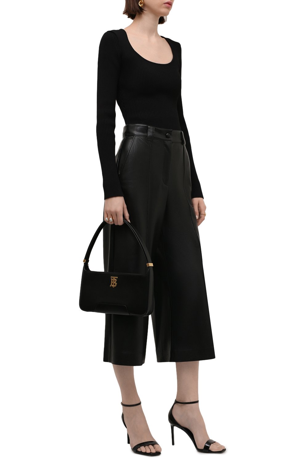 Кюлоты из экокожи BOSS, арт. 50464322, фото 2