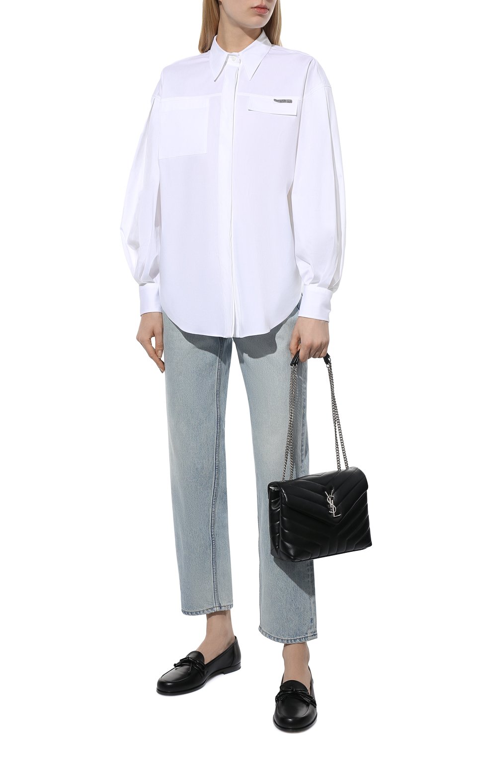 Хлопковая рубашка BRUNELLO CUCINELLI, арт. M0091ME606, фото 2