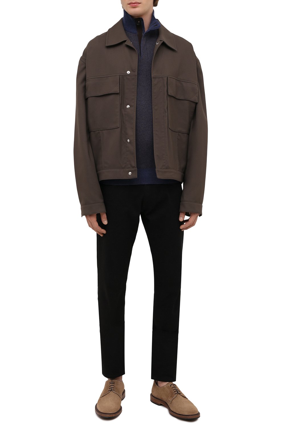 Джемпер из кашемира и хлопка ZEGNA, арт. UYQ25/127, фото 2