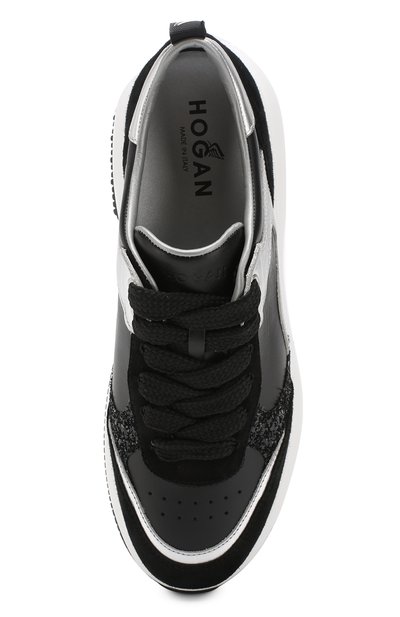 Комбинированные кроссовки HOGAN, арт. HXW4350BN50K0Z, фото 5