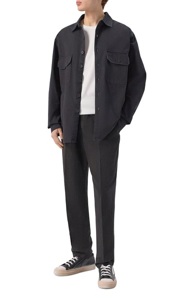 Мужские брюки из лиоцелла и льна WHITE SAND, арт. 26SU66/80