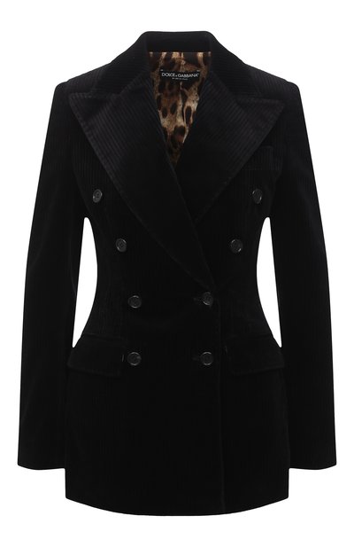 Женский вельветовый жакет DOLCE & GABBANA, арт. F29HXT/FUWCV