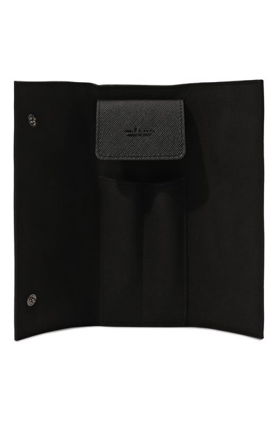Кожаный футляр для ручки KITON черного цвета по цене 52750 руб., арт. UPEA029N0108601, фото 3 Кожаный футляр для ручки KITON, арт. UPEA029N0108601, фото 3