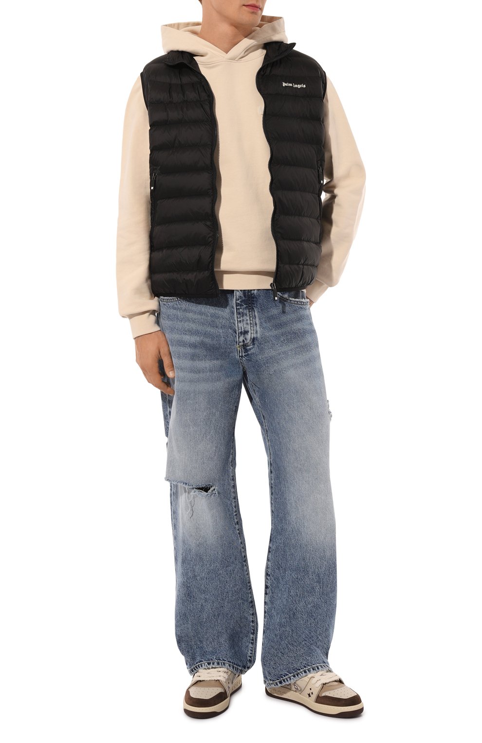 Пуховый жилет PALM ANGELS, арт. PMEX009S24FAB0011003, фото 2