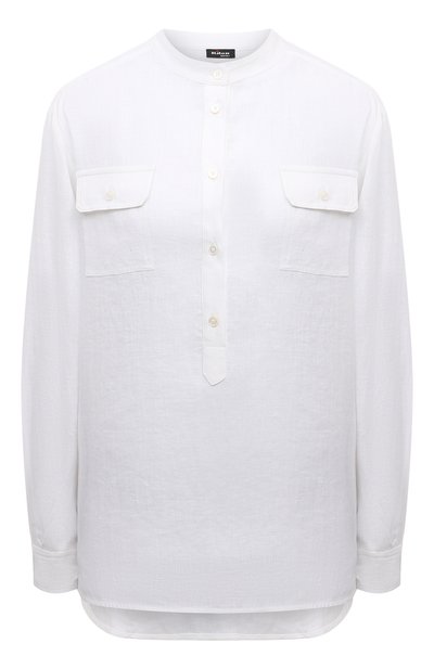 Льняная блузка KITON, арт. D55448H08838, фото 1