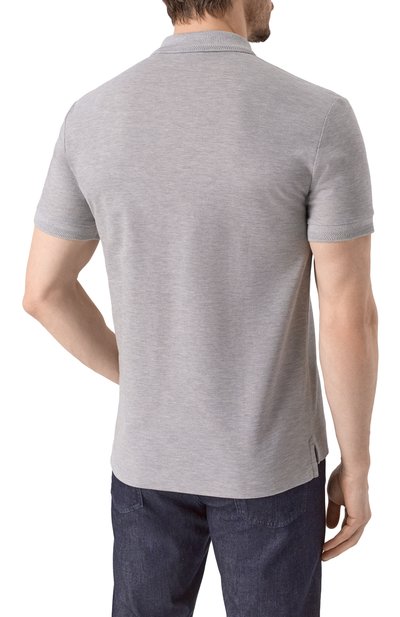 Хлопковое поло BURBERRY, арт. 8052966, фото 4