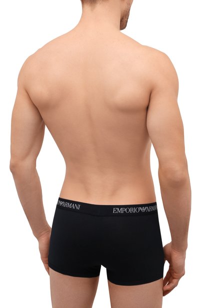 Комплект из двух хлопковых боксеров EMPORIO ARMANI, арт. 111613/CC722, фото 5