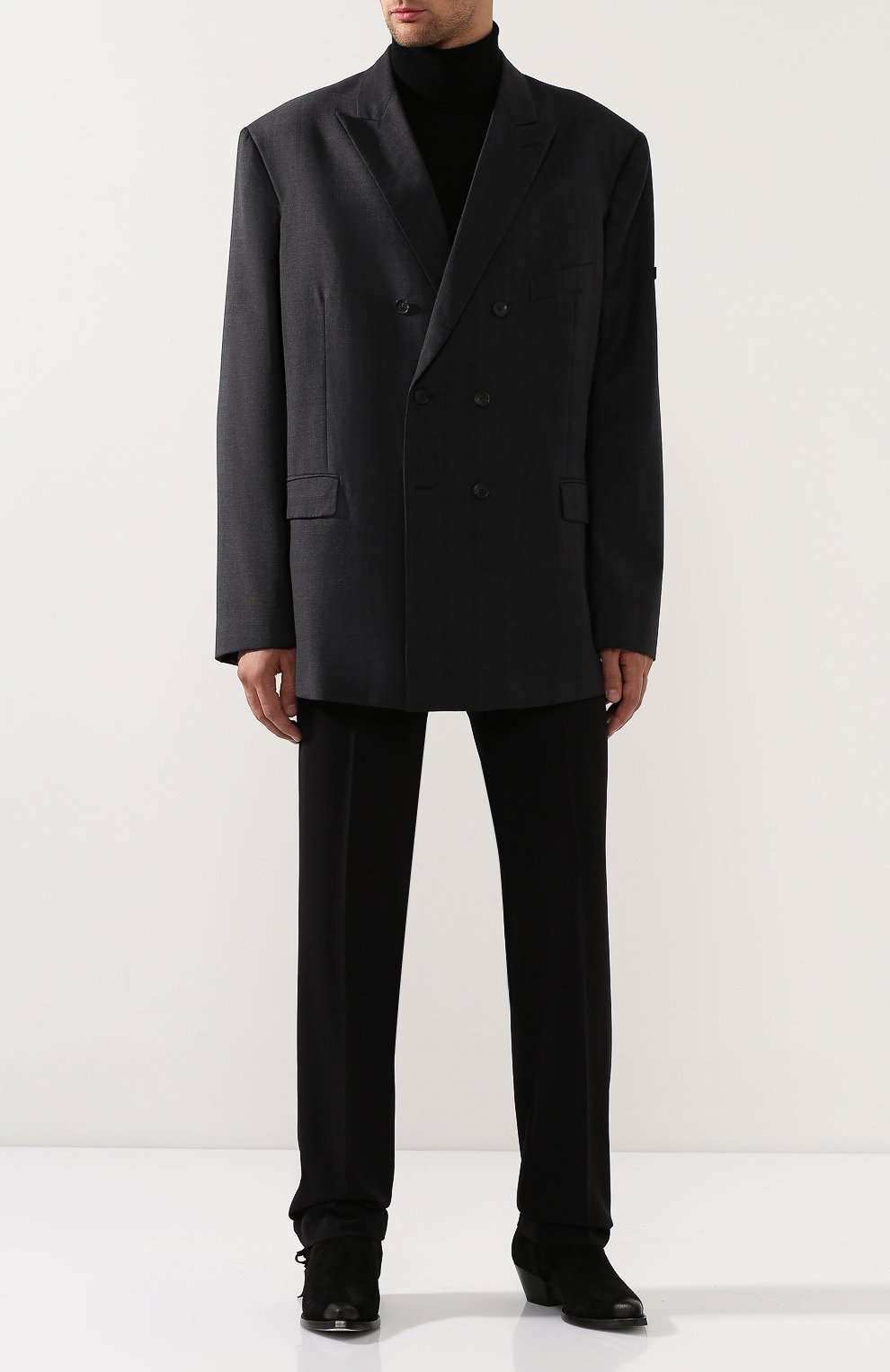 Шерстяной пиджак BALENCIAGA, арт. 579784/TFT07, фото 2