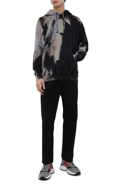 Комбинированные кроссовки HOGAN, арт. HXM5450DN90R18, фото 2