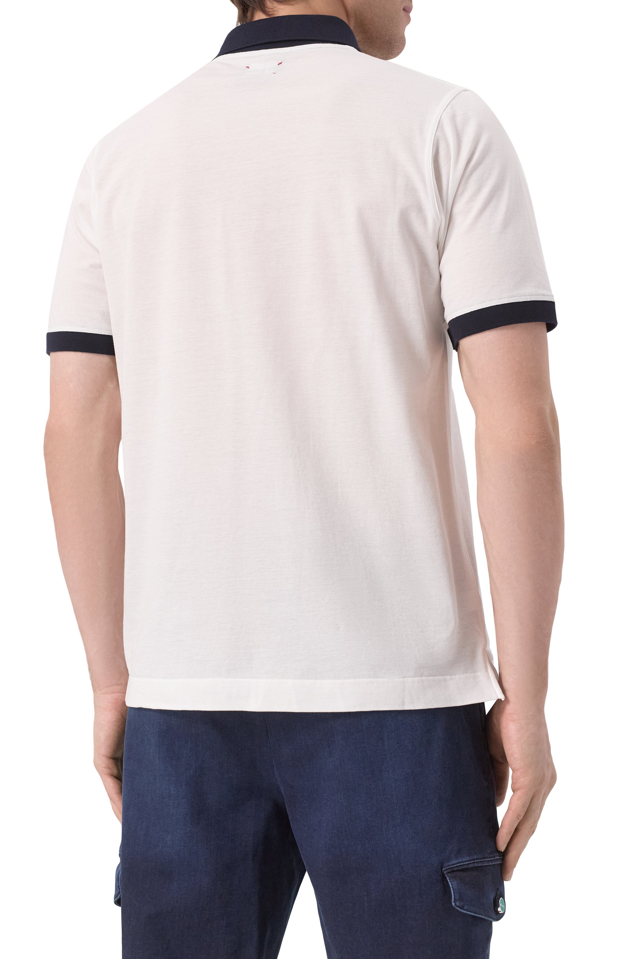 Хлопковое поло KITON, арт. UMK0724A0011, фото 4