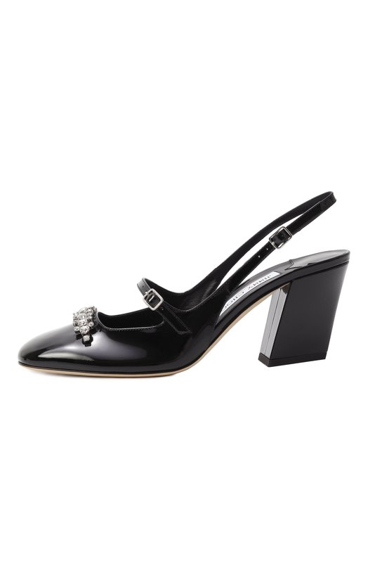 Кожаные туфли Belinda 70 Jimmy Choo BELINDA SB 70/PAT Чёрный  BELINDA SB 70/PAT Фото 4