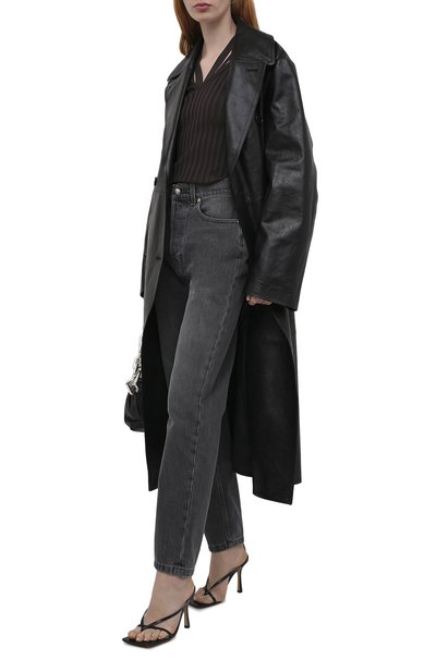 Пуловер HELMUT LANG коричневого цвета по цене 32800 руб., арт. K07HW712, фото 2 Пуловер HELMUT LANG, арт. K07HW712, фото 2