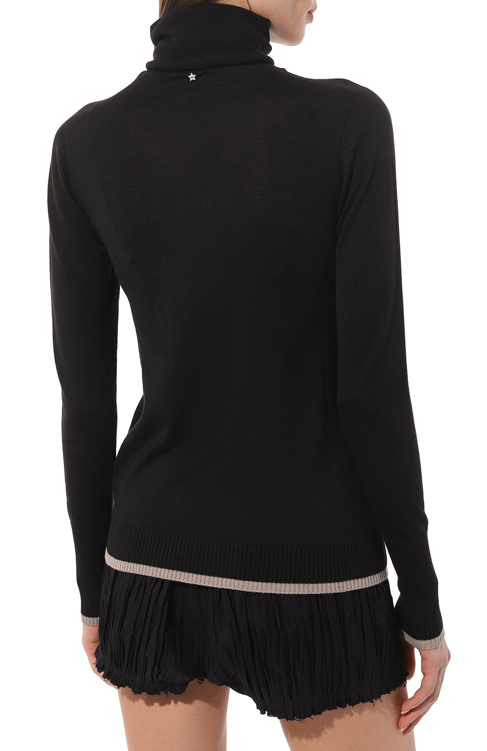 Водолазка из шерсти и шелка LORENA ANTONIAZZI, арт. A22114DM14A/2862, фото 4