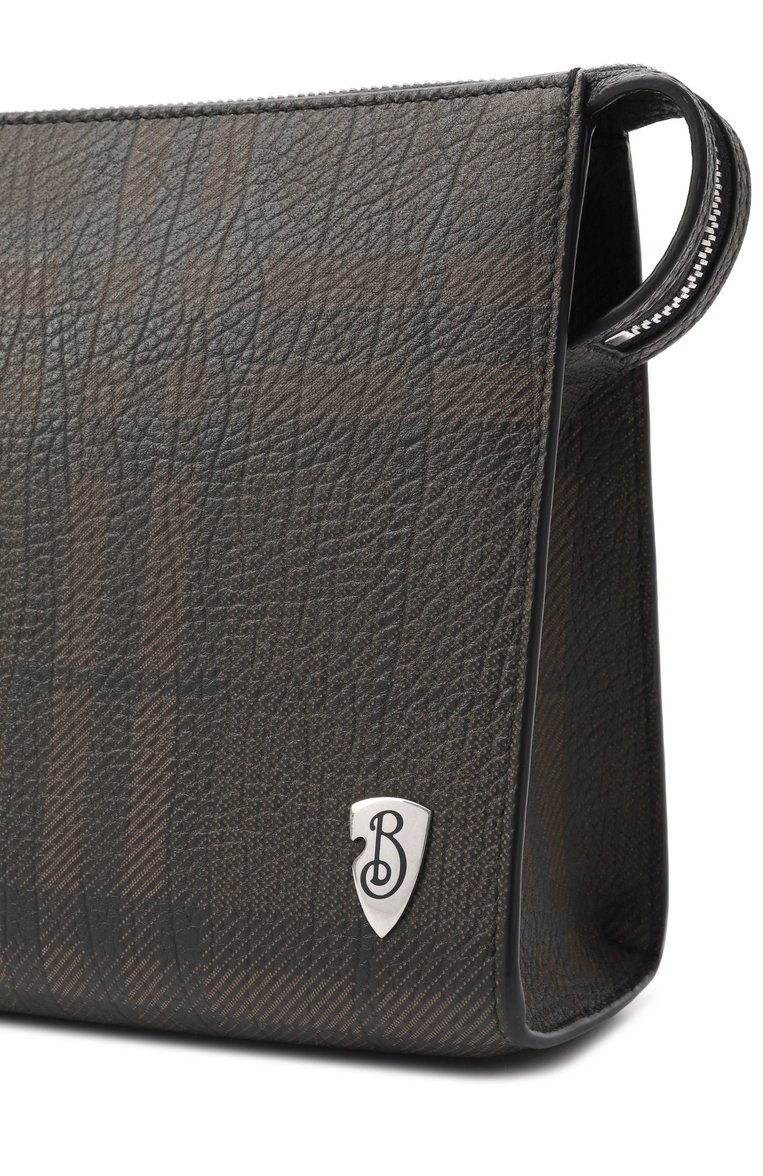 Мужской кожаный футляр для документов BURBERRY коричневого цвета, арт. 8102946 | Фото 3 (Материал: Натуральная кожа; Нос: Не проставлено; Кросс-КТ: футляры для документов)