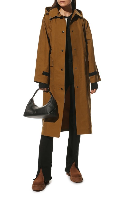 Текстильные ботинки Gia 9 GIABORGHINI Коричневый, фото 2