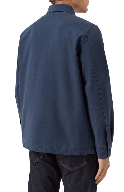 Хлопковая рубашка Aeronautica Militare AC0036UCT04233 Синий  AC0036UCT04233 Фото 4