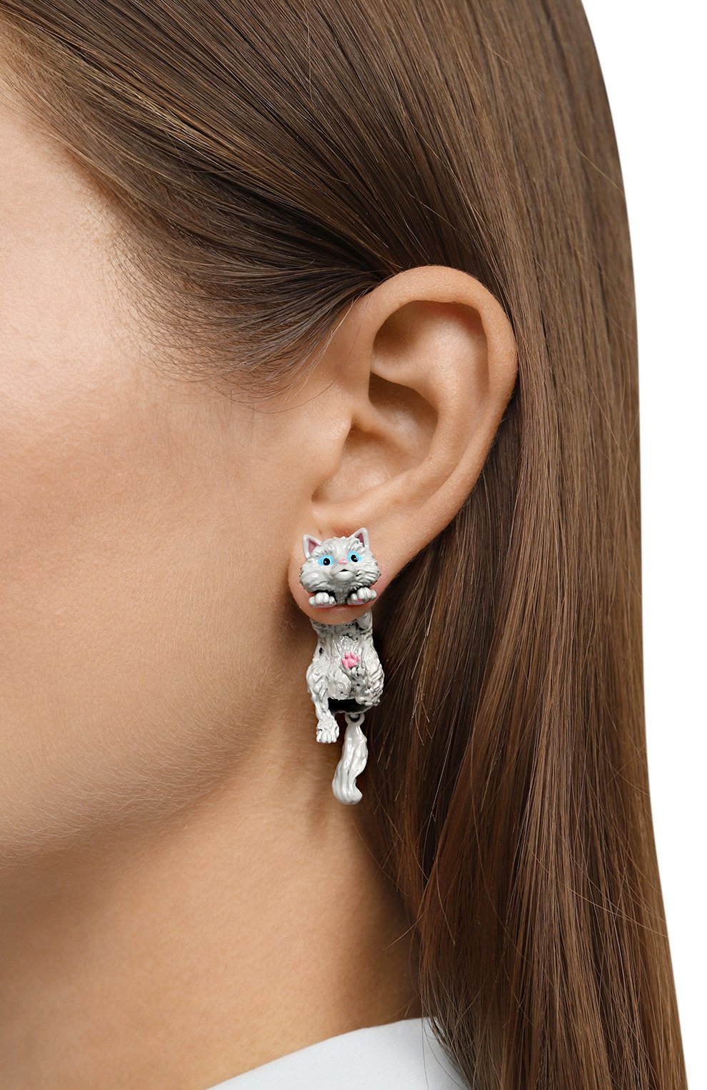 Серьги VIVETTA серого цвета по цене 57050 руб., арт. VM1JW0033-MT009, фото 2 Серьги VIVETTA, арт. VM1JW0033-MT009, фото 2