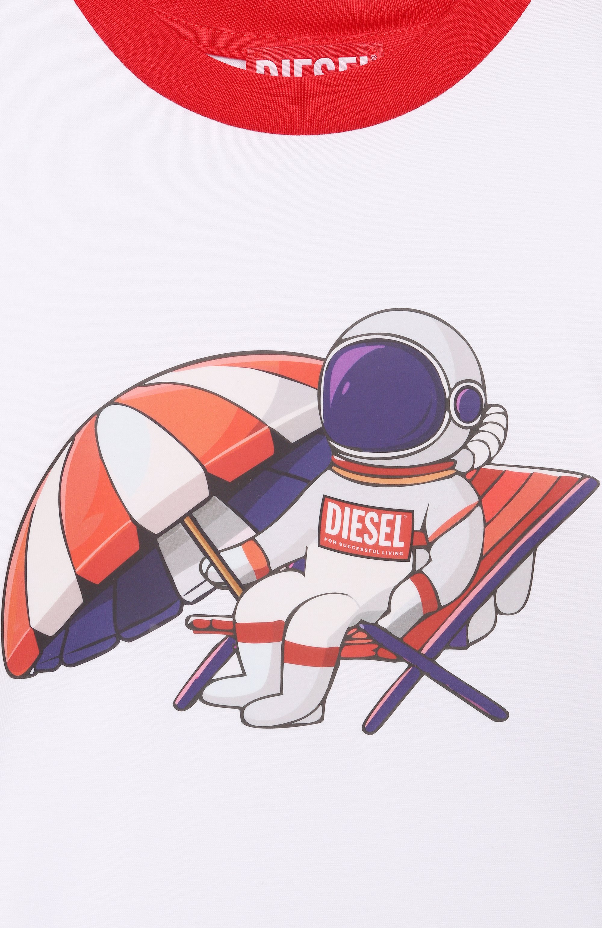 Хлопковая футболка DIESEL, арт. J02739/00YI9, фото 3