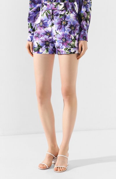 Шорты из смеси хлопка и шелка DOLCE & GABBANA, арт. FTBPZT/HSM2W, фото 3