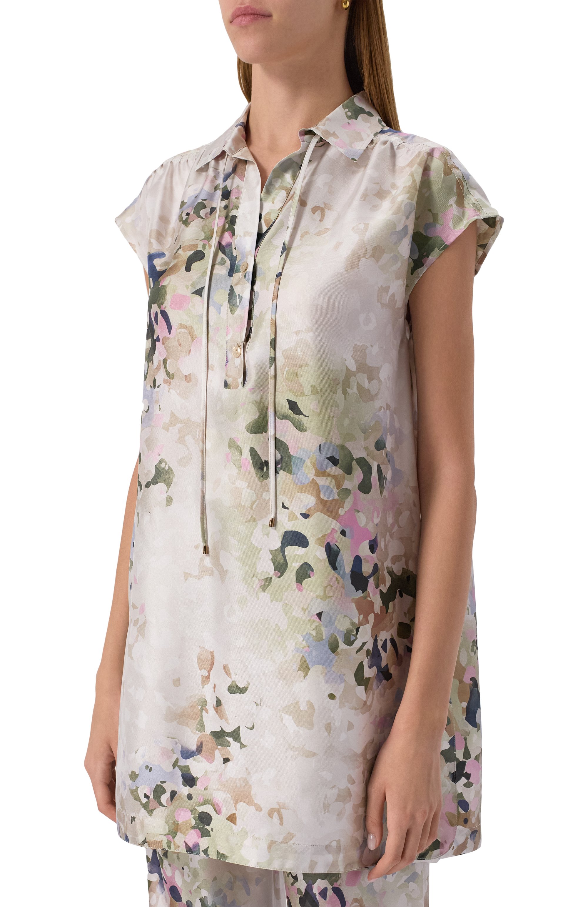 Шелковый топ AGNONA, арт. TT0907/S4046, фото 3