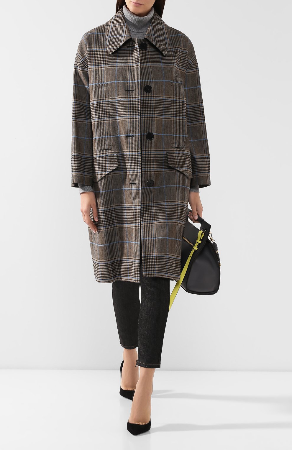 Пальто из смеси шерсти и хлопка GIVENCHY, арт. BWC05911XW, фото 2
