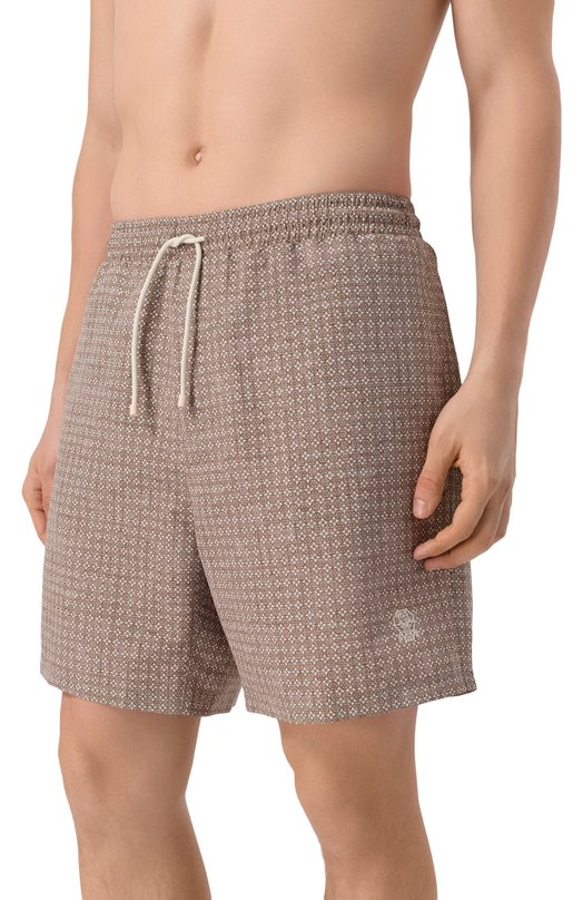 Плавки-шорты Brunello Cucinelli MR847043 Коричневый  MR847043 Фото 2